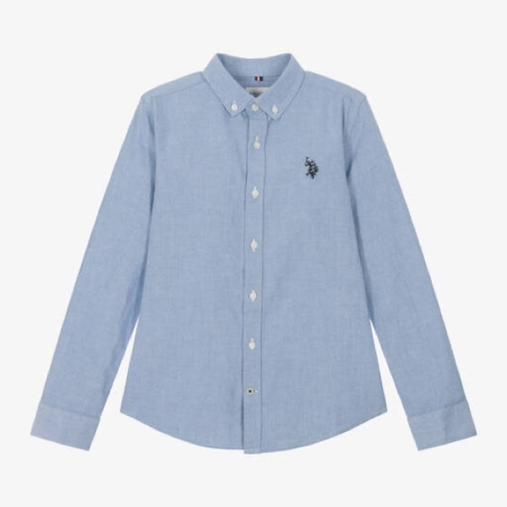 Light Blue Button-Up Shirt